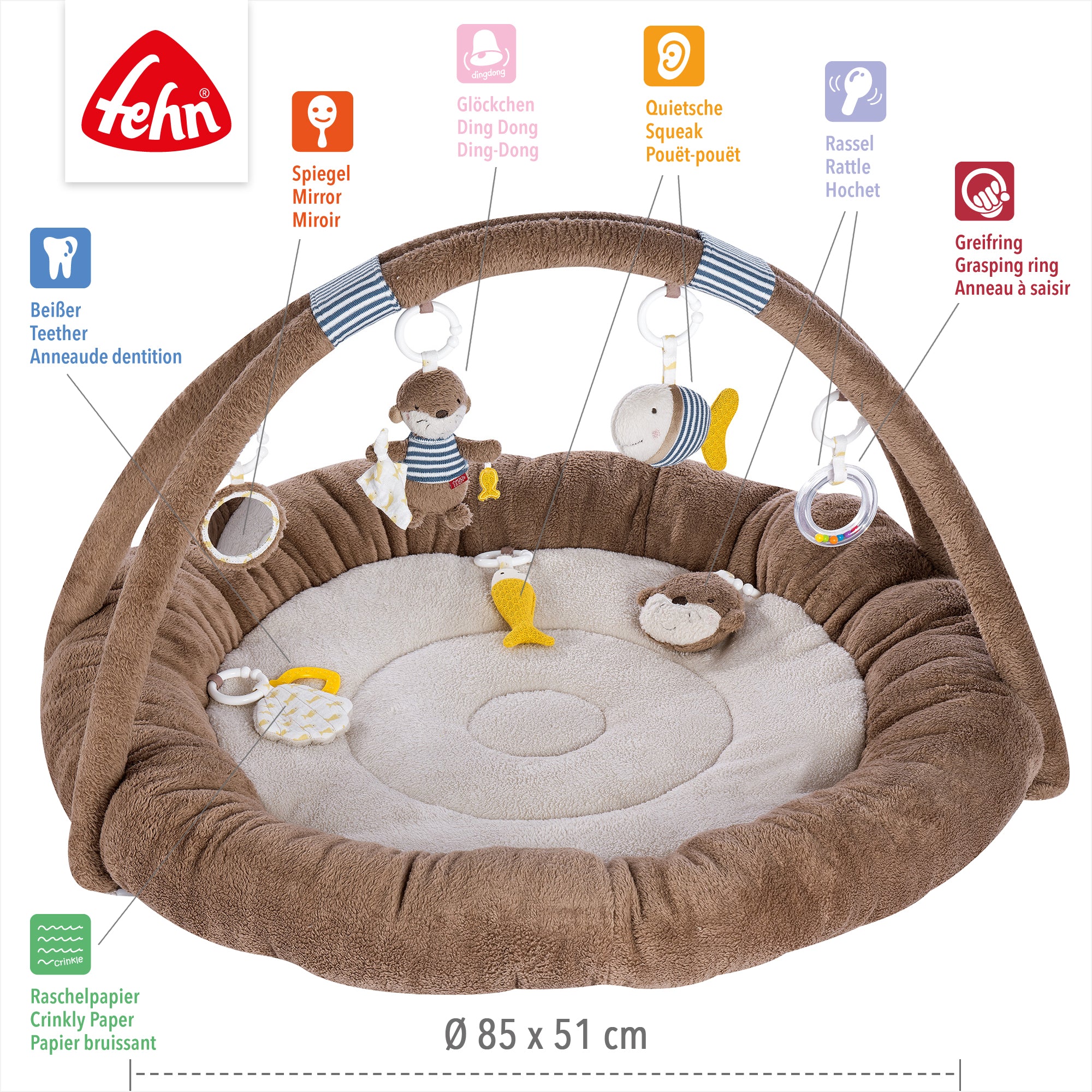 3-D Activiteitennest Otter Theo