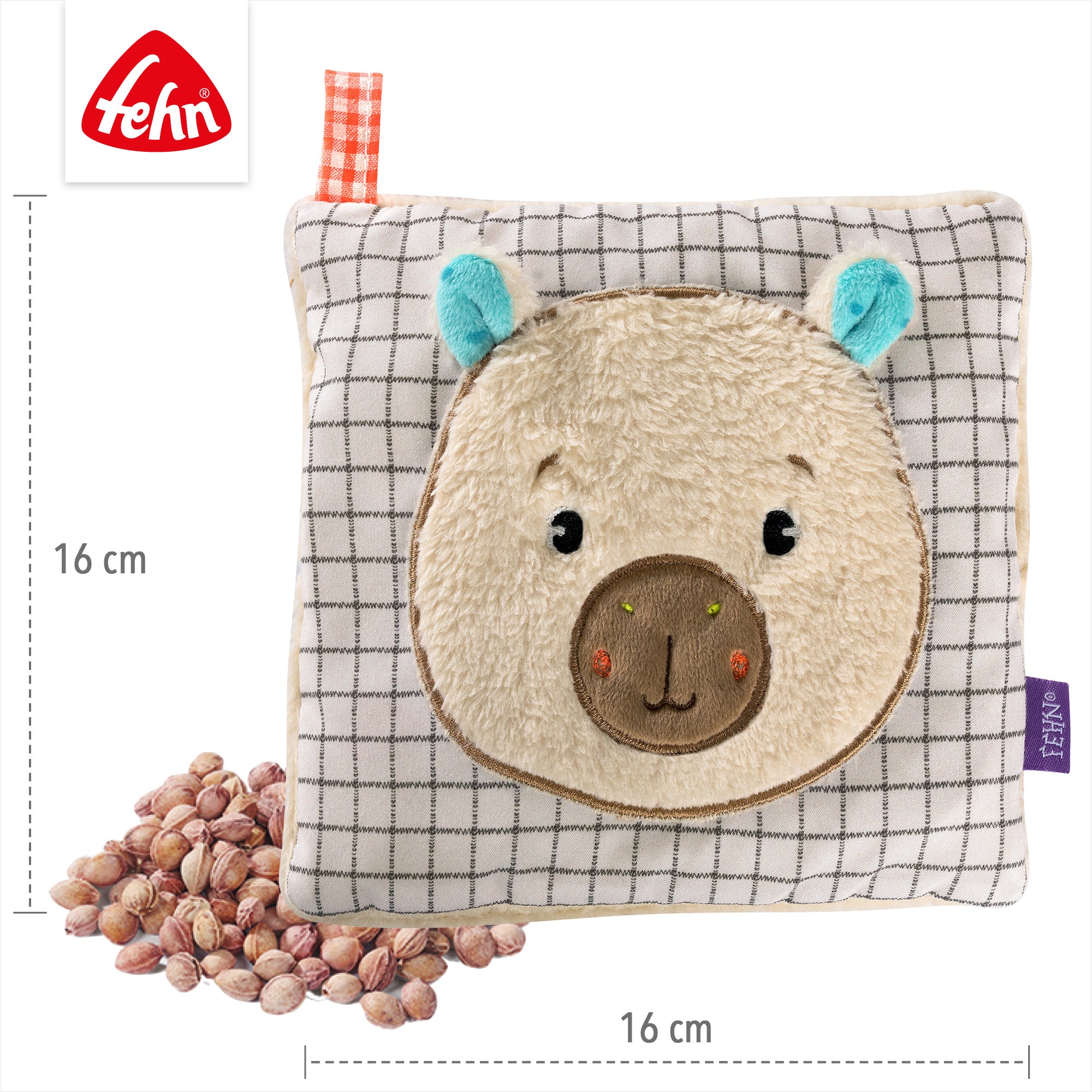 Kersenpitkussen Capybara Clara