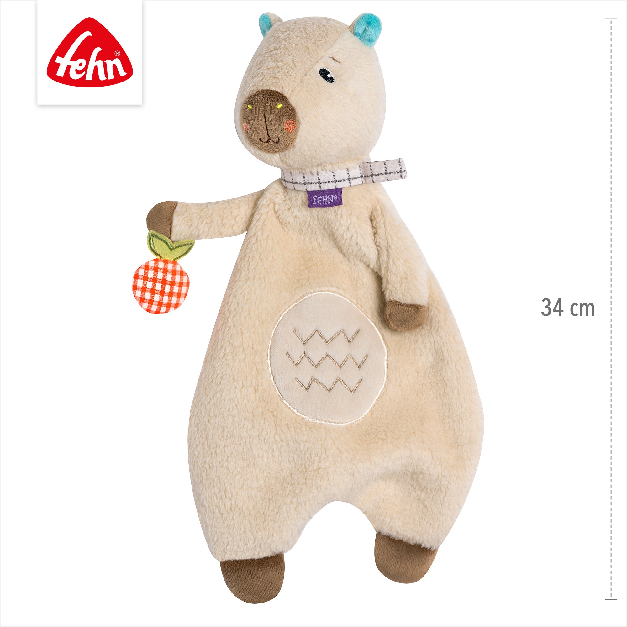 Knuffeldoekje Capybara Clara