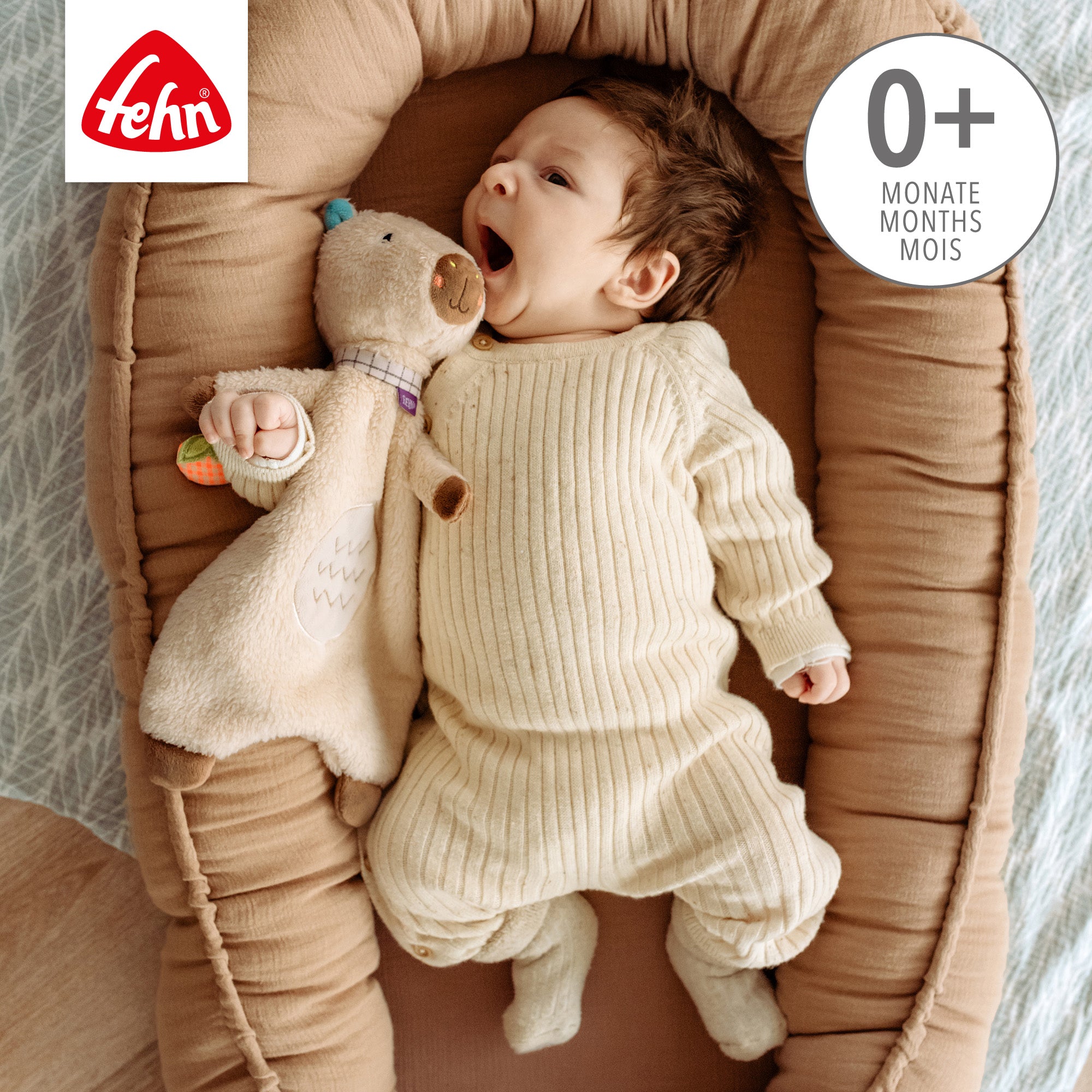 Knuffeldoekje Capybara Clara