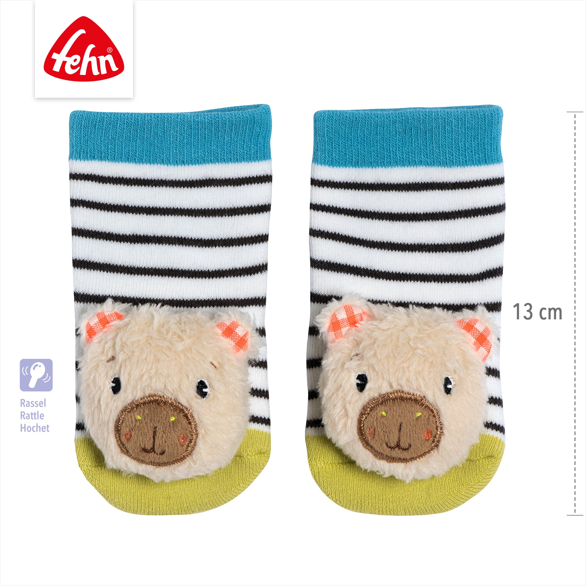 Rammelsokken Capybara Clara