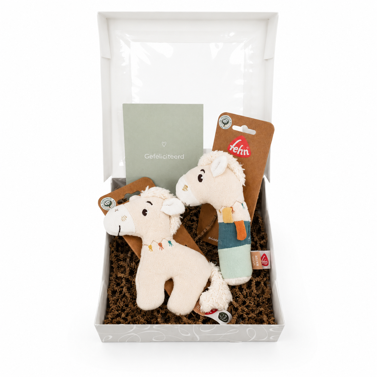 Ontdekken met Pferdinand Kraamcadeau Giftbox fehn