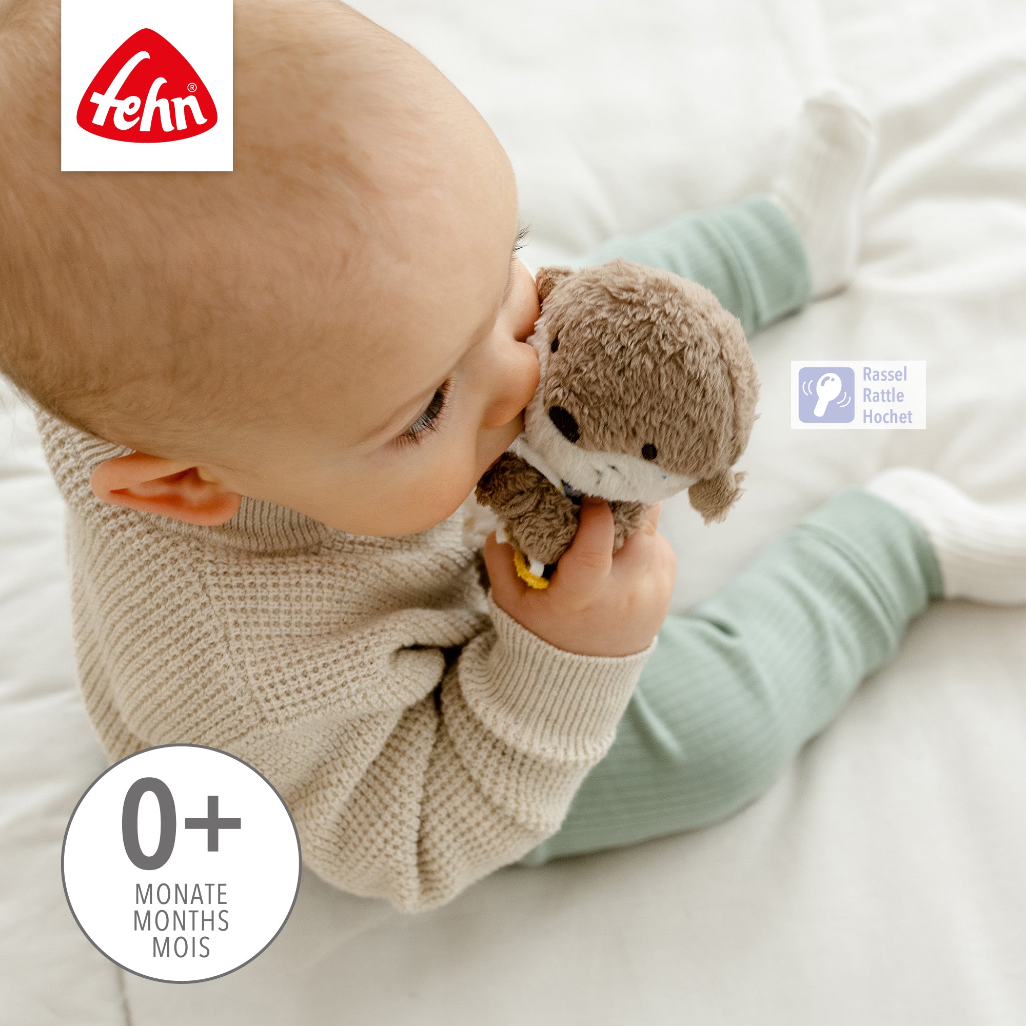 Grijpknuffel Otter Theo