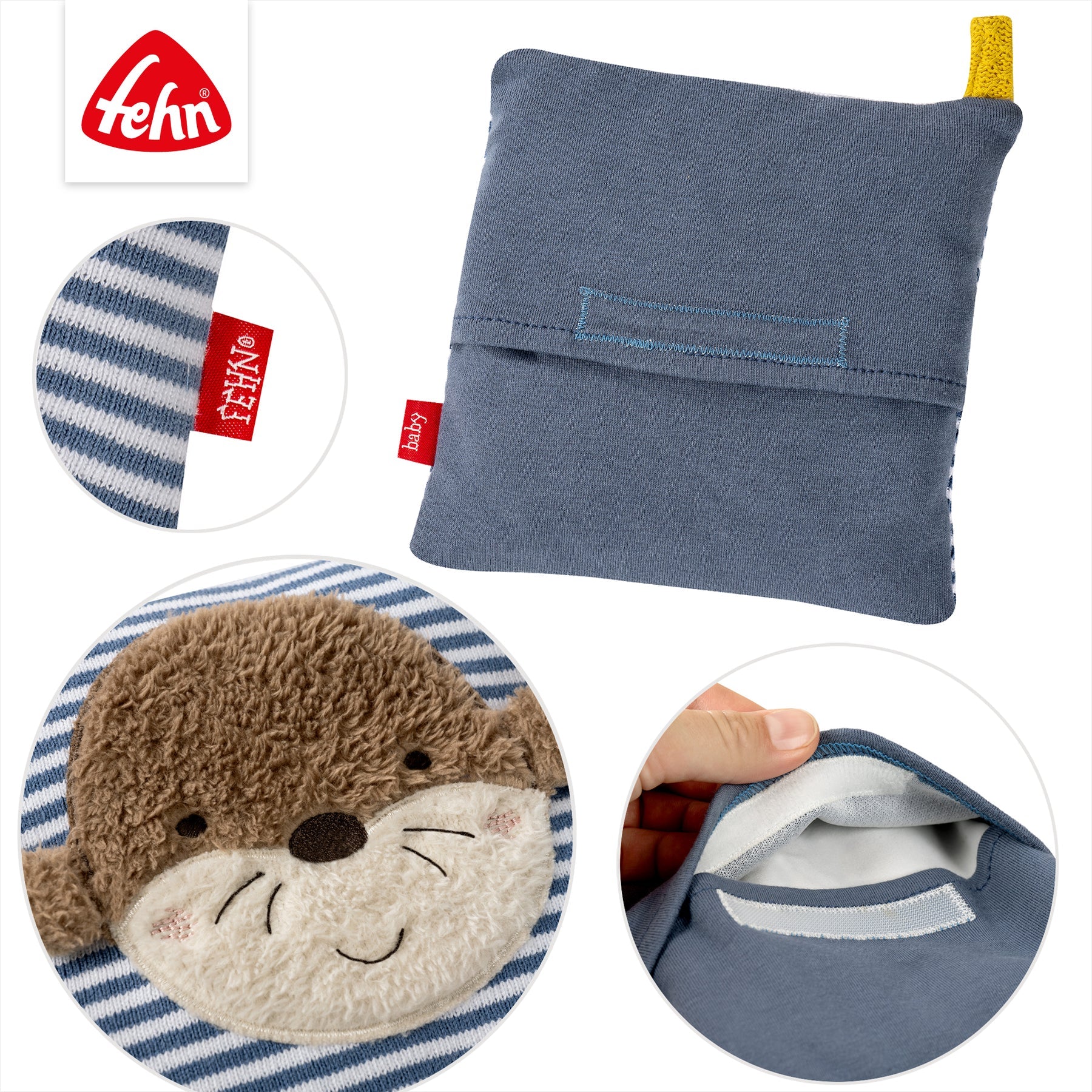 Kersenpitkussen Otter Theo