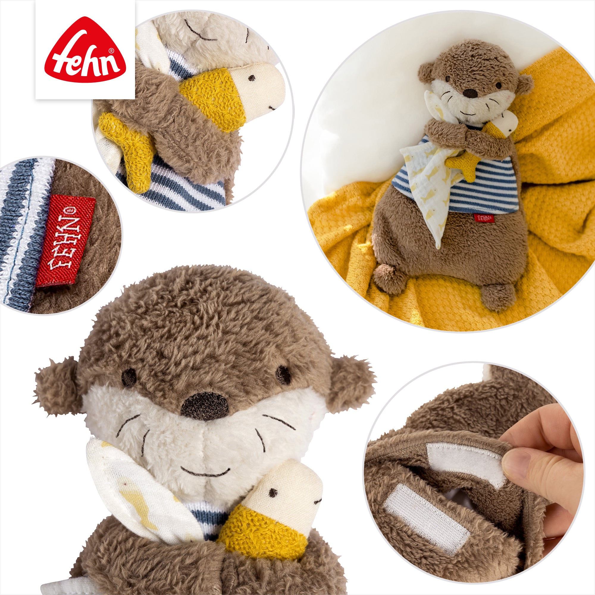 Verwarmbaar Knuffeldier Otter Theo