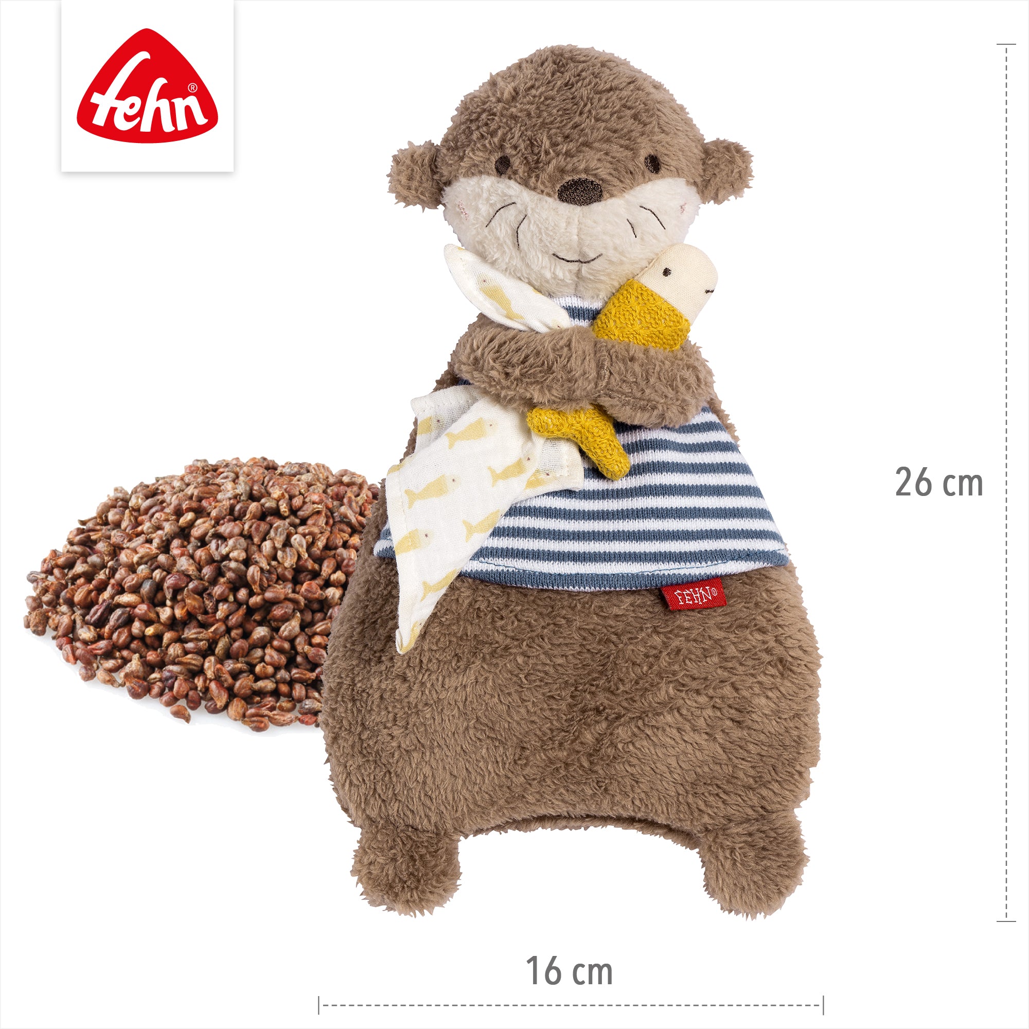 Verwarmbaar Knuffeldier Otter Theo