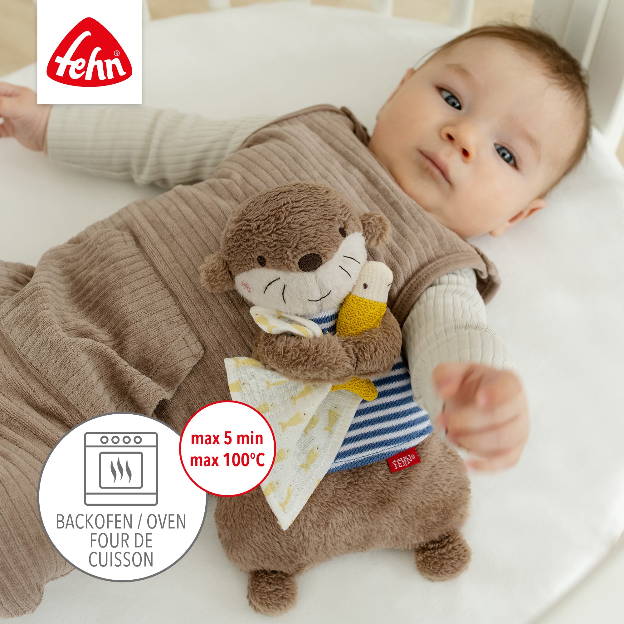 Verwarmbaar Knuffeldier Otter Theo