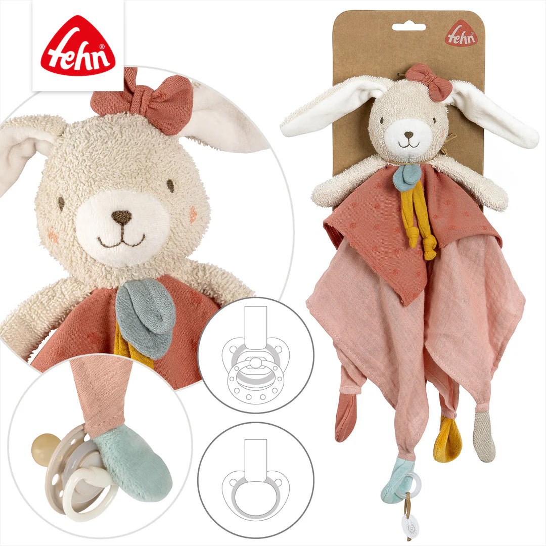 fehnNATUR Knuffeldoekje Haas