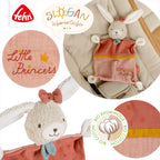 fehnNATUR Knuffeldoekje Haas "Little Princess"