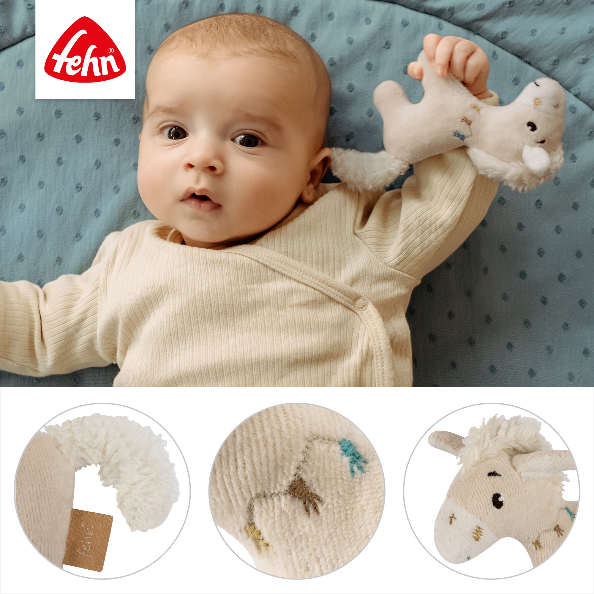 fehnNATUR Mini Rammelaar Pferdinand
