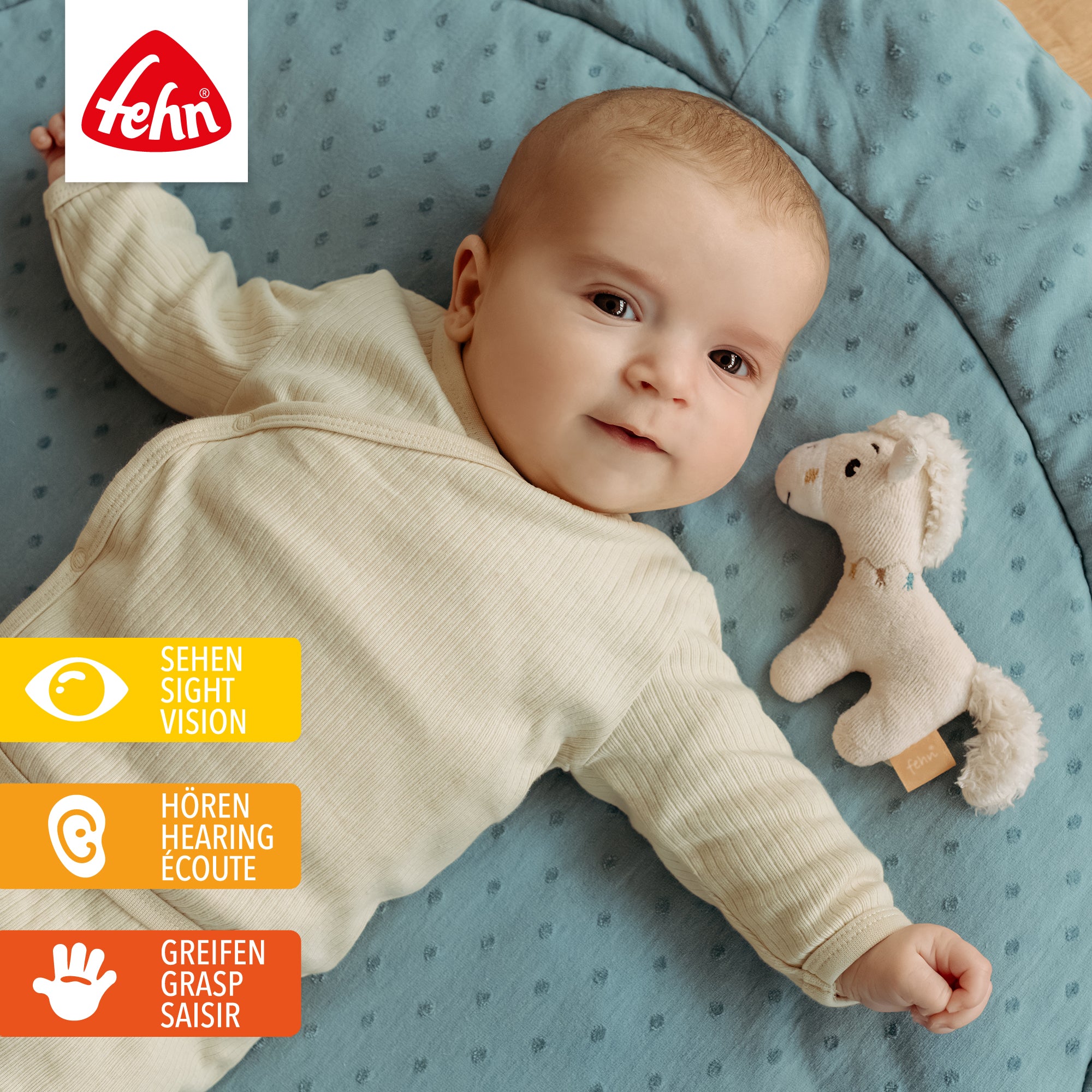 fehnNATUR Mini Rammelaar Pferdinand