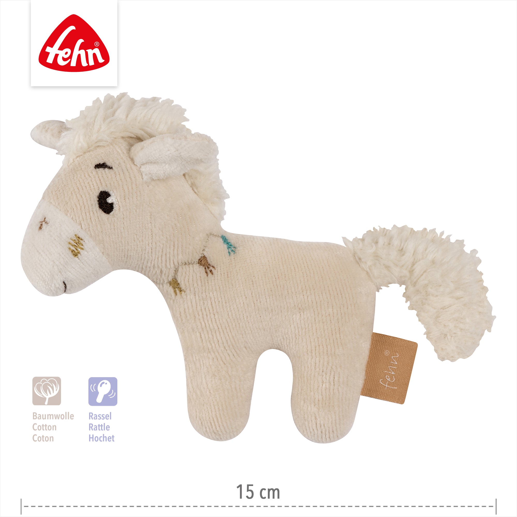 fehnNATUR Mini Rammelaar Pferdinand