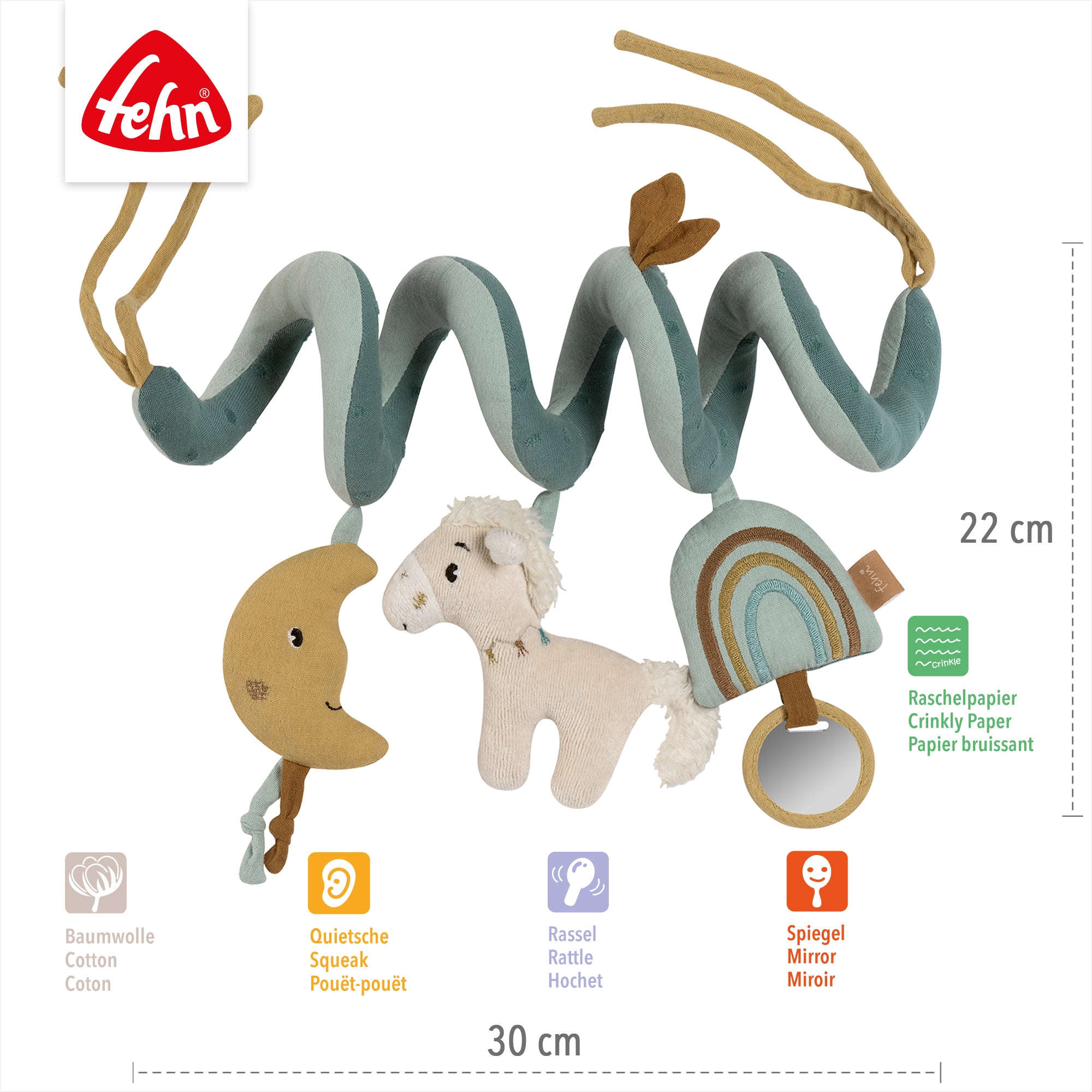 FehnNATUR Activiteitenspiraal Pferdinand