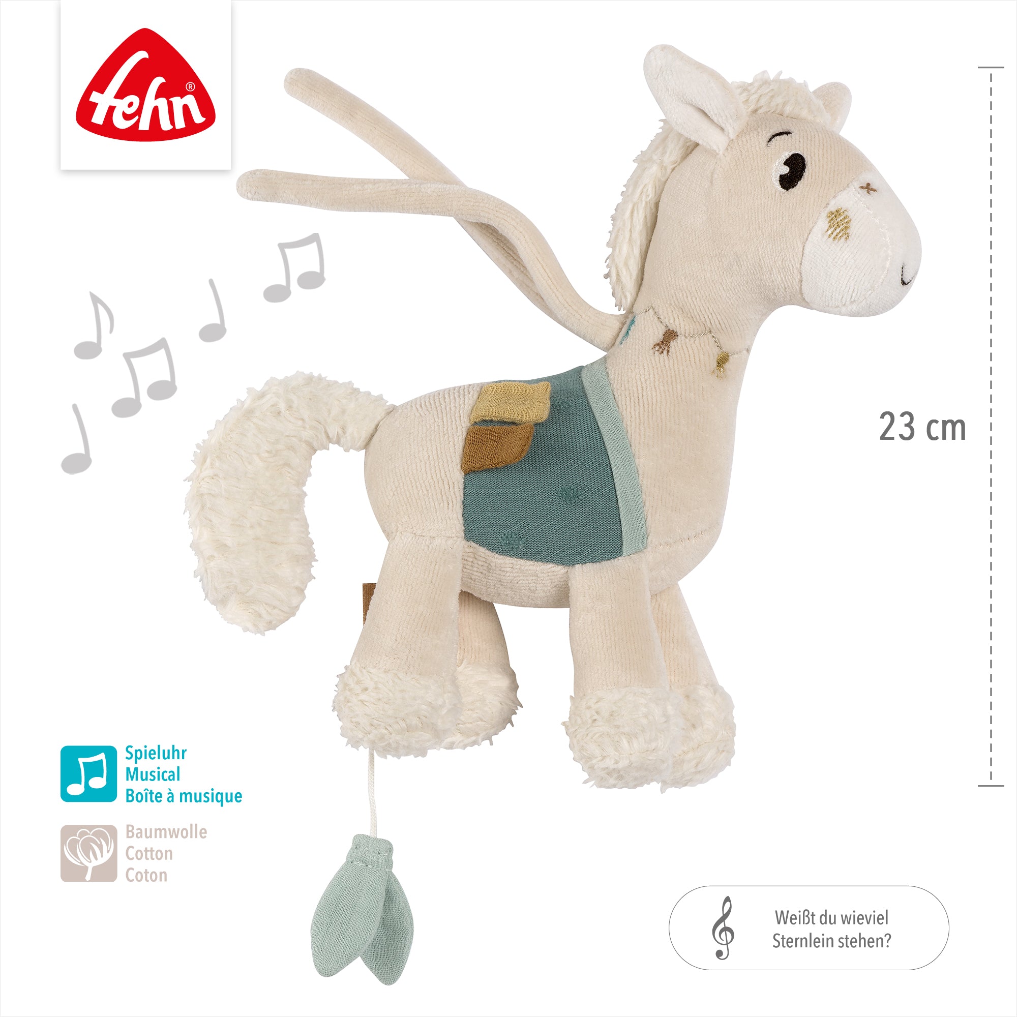 fehnNATUR Muziekpaard Pferdinand